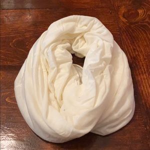 Super Soft Cream Infinity Scarf